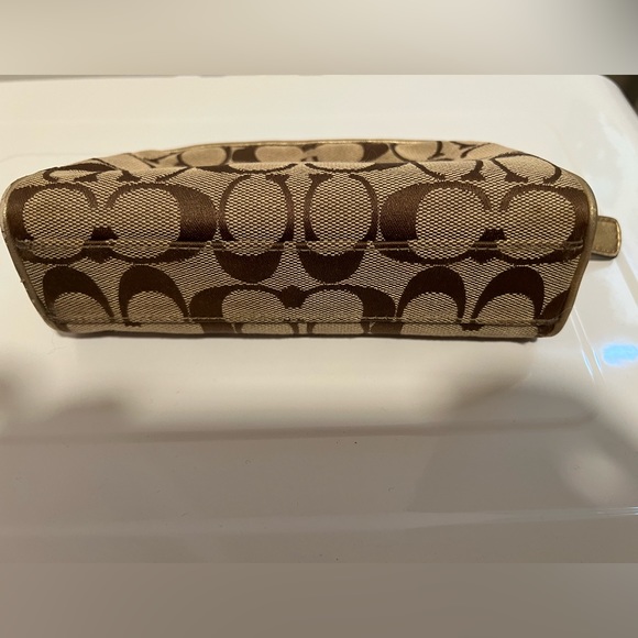 Coach - Small bag/make up pouch - brown/tan - Picture 4 of 4